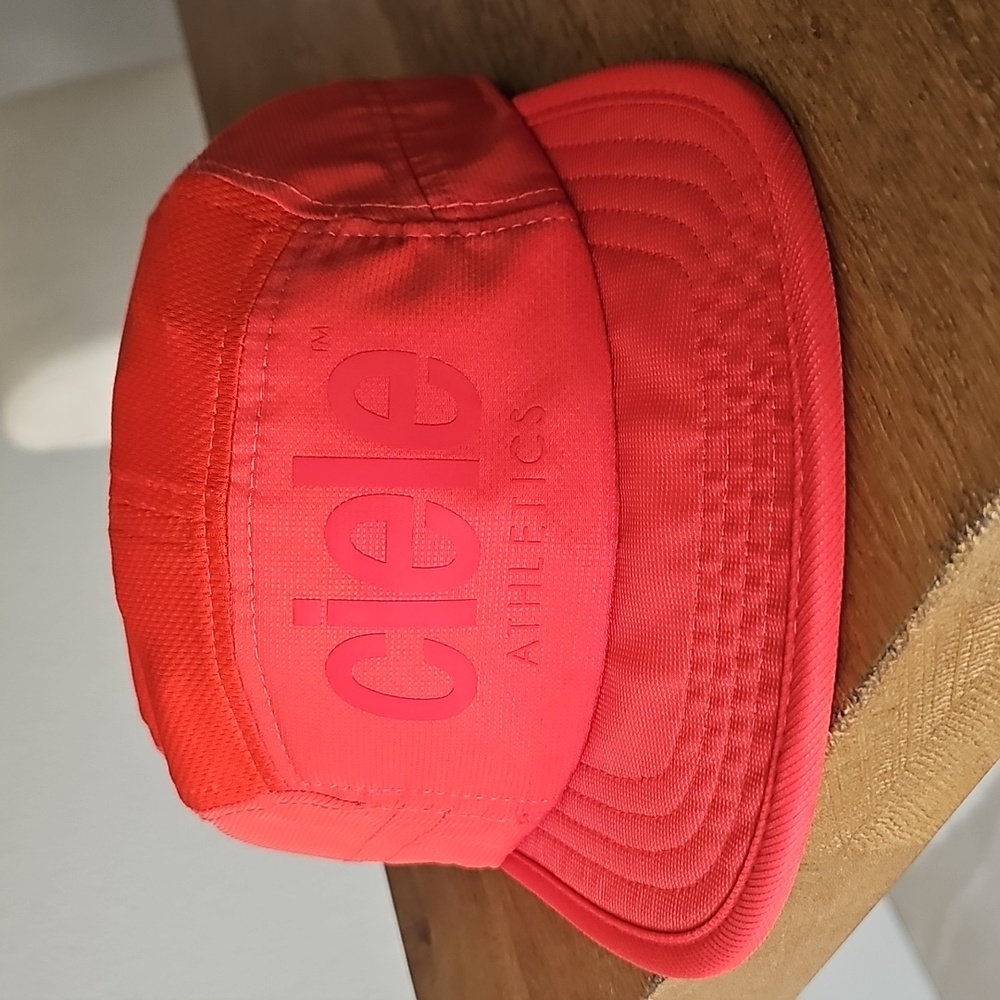 Ciele Red Monochromatic Running Cap / Hat
